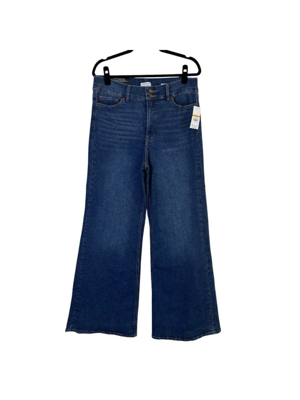 Sofia Vergara Wide Leg Jeans 12 Dark Wash